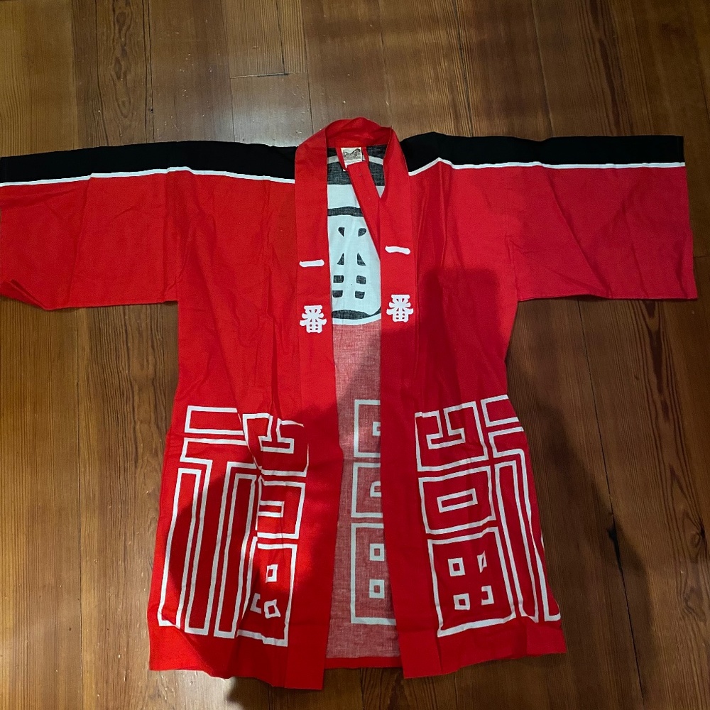 Traditional Japanese kimono yukata unisex robe FROM JAPAN! 🇯🇵 vintage Asia! 番